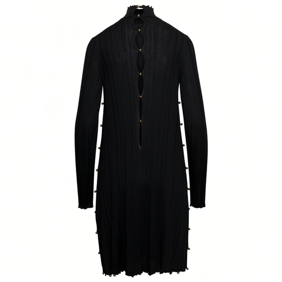 BOTTEGA VENETA Pleated Cut Out Dress NWT - Picture 2 of 10